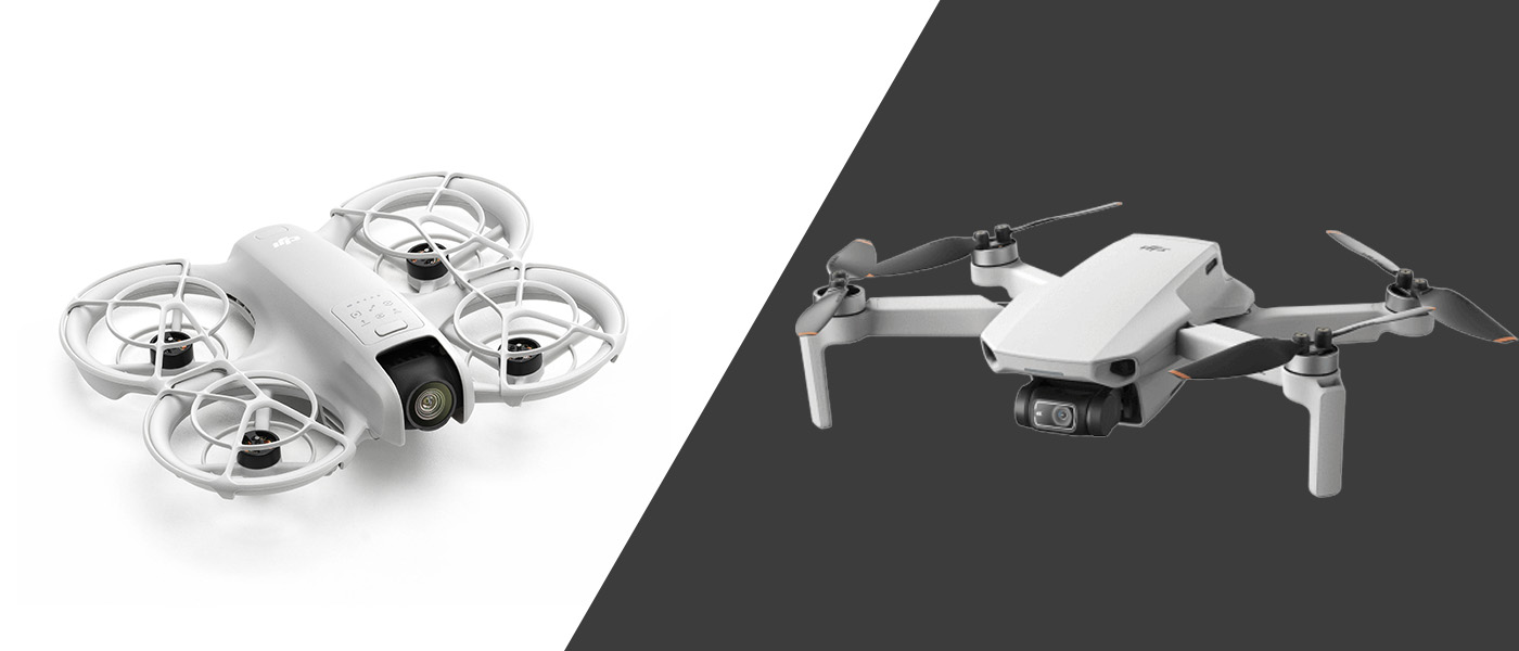 comparação dji neo vs dji mini 4k